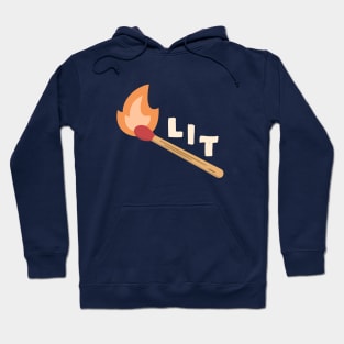 This is lit funny Hoodie